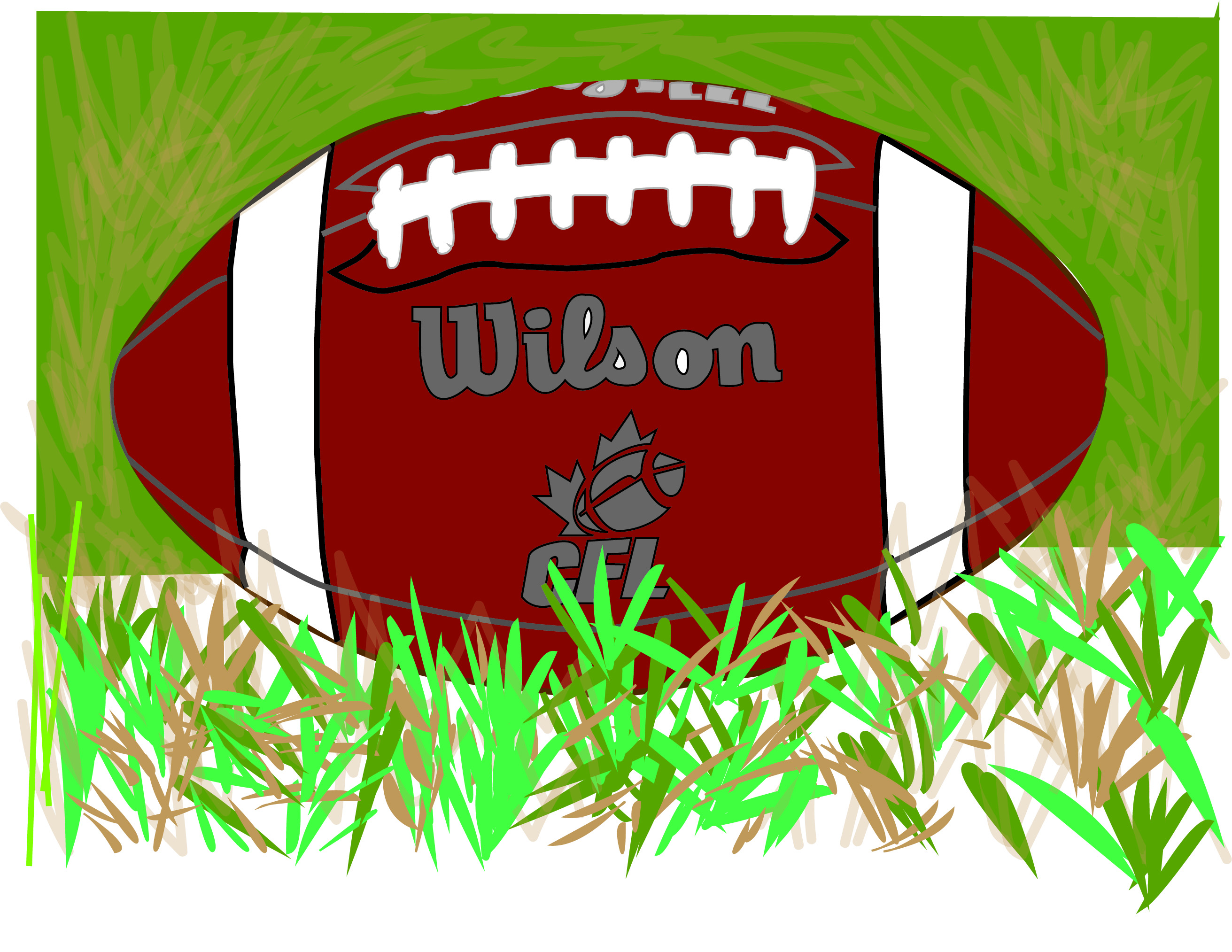 football drawing